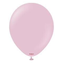 18'' Retro Balon Toz Pembe 5'li
