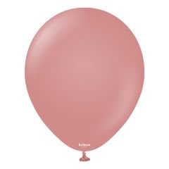 18'' Retro Balon Rosewood(Gül Ağacı) 5'li