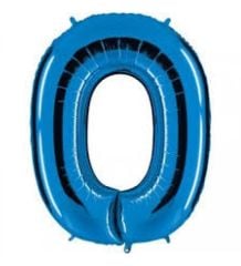 FOLYO RAKAM BALON 34 İNÇ KOYU MAVİ 0