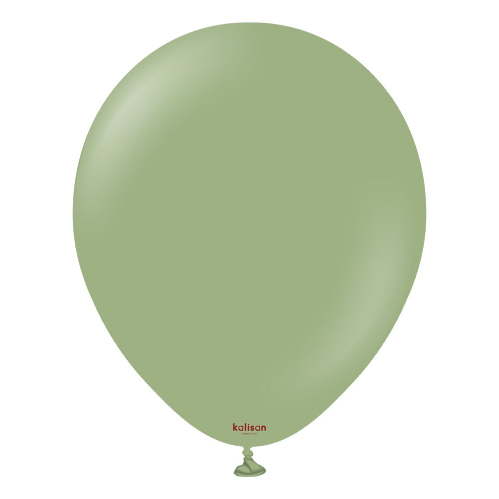 18'' Retro Balon Okaliptüs 3'lü