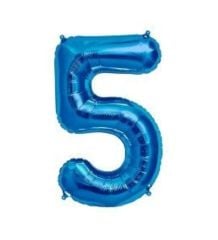 FOLYO RAKAM BALON 34 İNÇ KOYU MAVİ 5