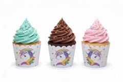 UNICORN TEMA 25 Lİ MUFFİN KALIBI