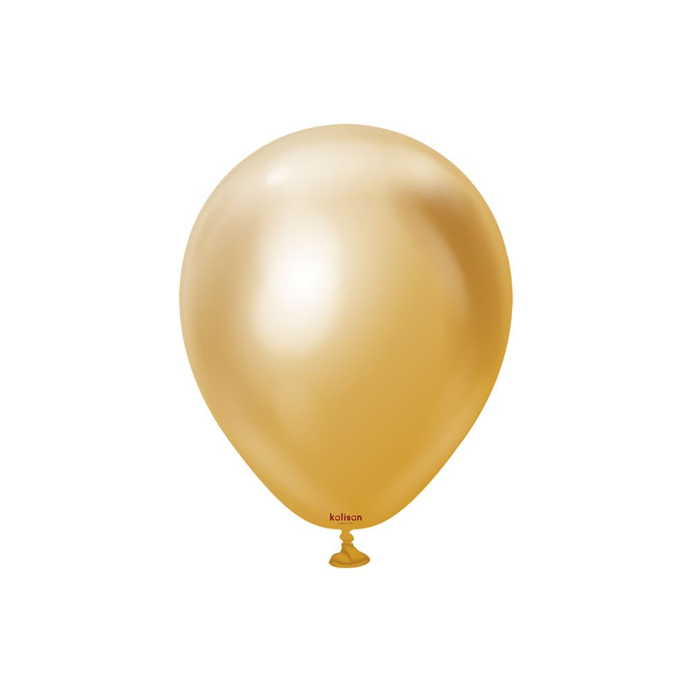 MIRROR (KROM) BALON KALİSAN 5 İNÇ GOLD 100'LÜ