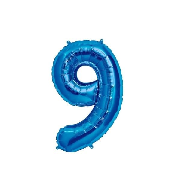 FOLYO RAKAM BALON 34 İNÇ KOYU MAVİ 9