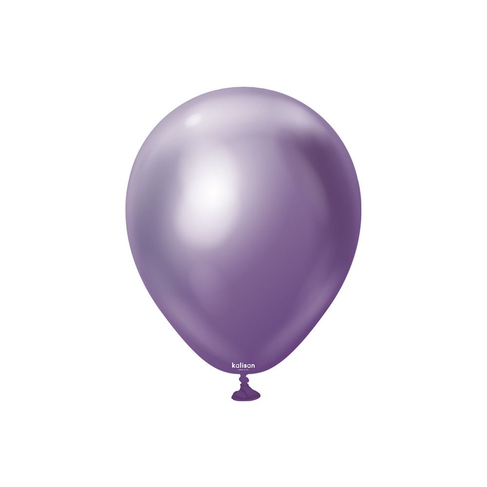 MIRROR (KROM) BALON KALİSAN 5 İNÇ MOR 100'LÜ