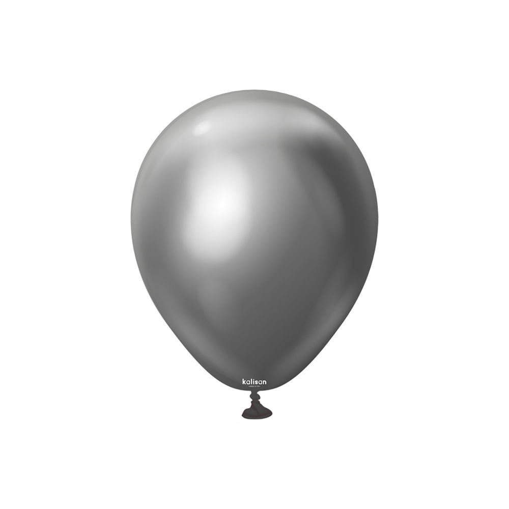 MIRROR (KROM) BALON KALİSAN 5 İNÇ UZAY GRİ 100'LÜ
