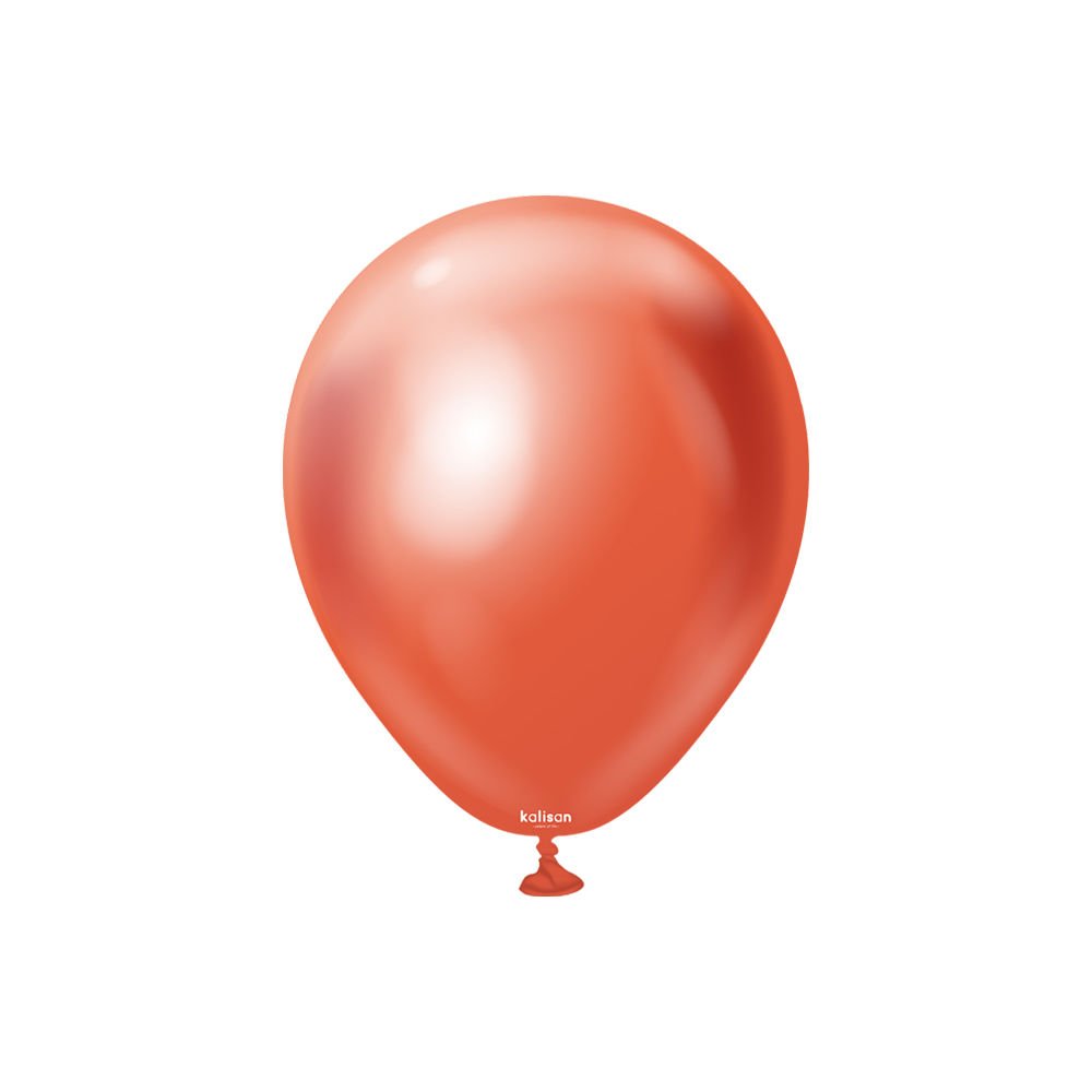 MIRROR (KROM) BALON KALİSAN 5 İNÇ KIRMIZI 100'LÜ