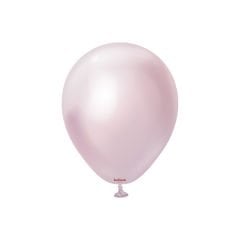 MIRROR (KROM) BALON KALİSAN 5 İNÇ PEMBE ALTIN 100'LÜ