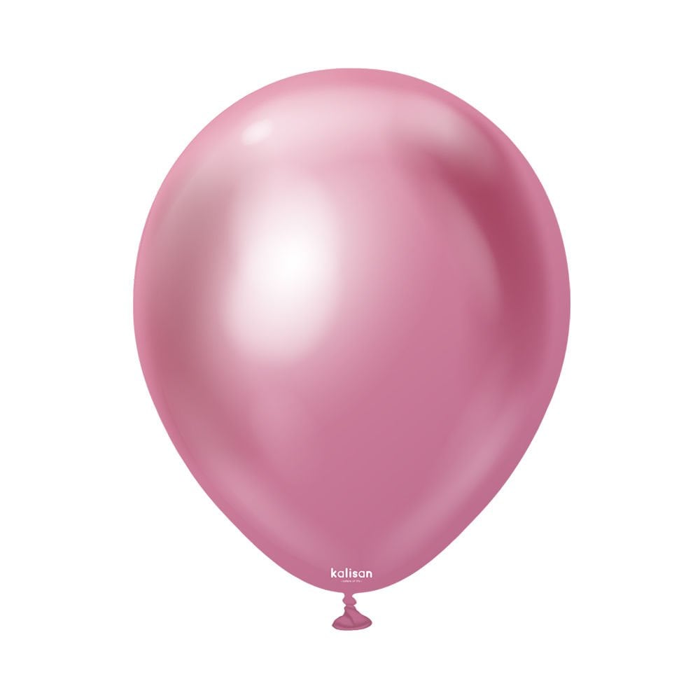 MIRROR (KROM) BALON KALİSAN 12 İNÇ PEMBE 50'Lİ