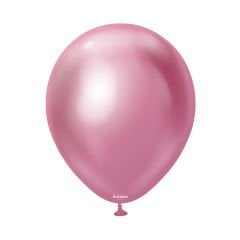 MIRROR (KROM) BALON KALİSAN 12 İNÇ PEMBE 50'Lİ