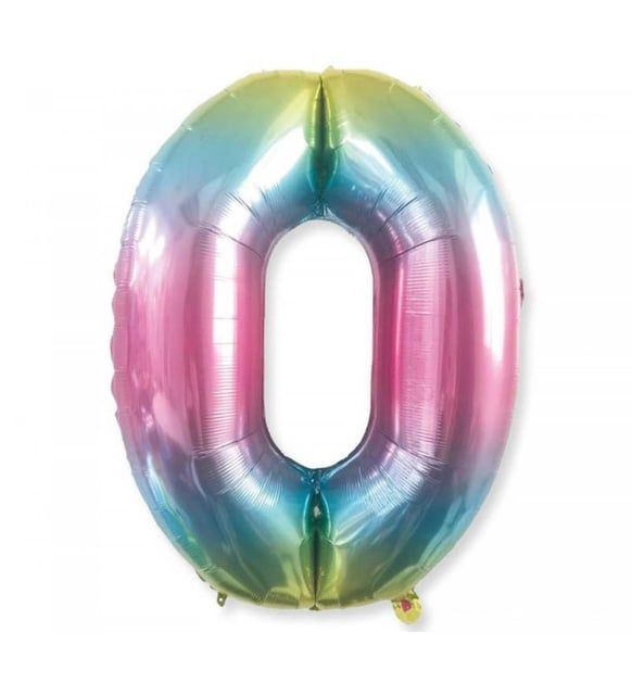 FOLYO RAKAM BALON 34 İNÇ RENKLİ 0