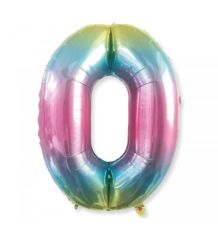 FOLYO RAKAM BALON 34 İNÇ RENKLİ 0