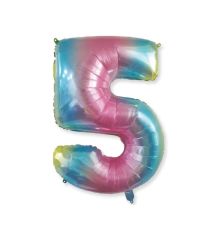 FOLYO RAKAM BALON 34 İNÇ RENKLİ 5
