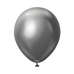 MIRROR (KROM) BALON KALİSAN 12 İNÇ UZAY GRİ 50'Lİ