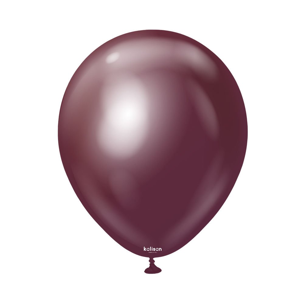 MIRROR (KROM) BALON KALİSAN 12 İNÇ BORDO 50'Lİ