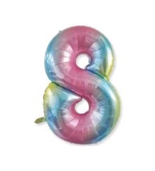 FOLYO RAKAM BALON 34 İNÇ RENKLİ 8