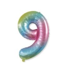 FOLYO RAKAM BALON 34 İNÇ RENKLİ 9