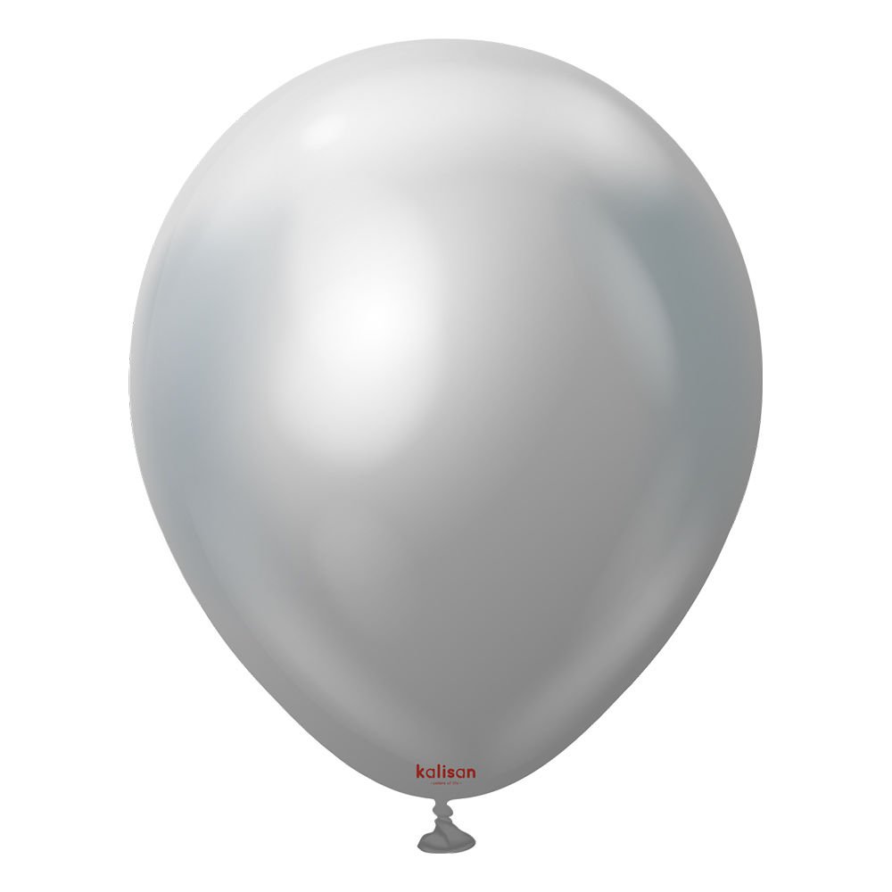 18'' Mirror(Krom) Balon Gümüş 5'li
