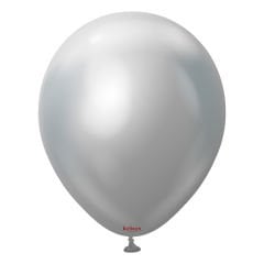 18'' Mirror(Krom) Balon Gümüş 3'lü