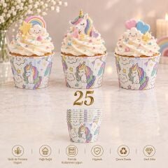 UNICORN TEMA 25 Lİ MUFFİN KALIBI