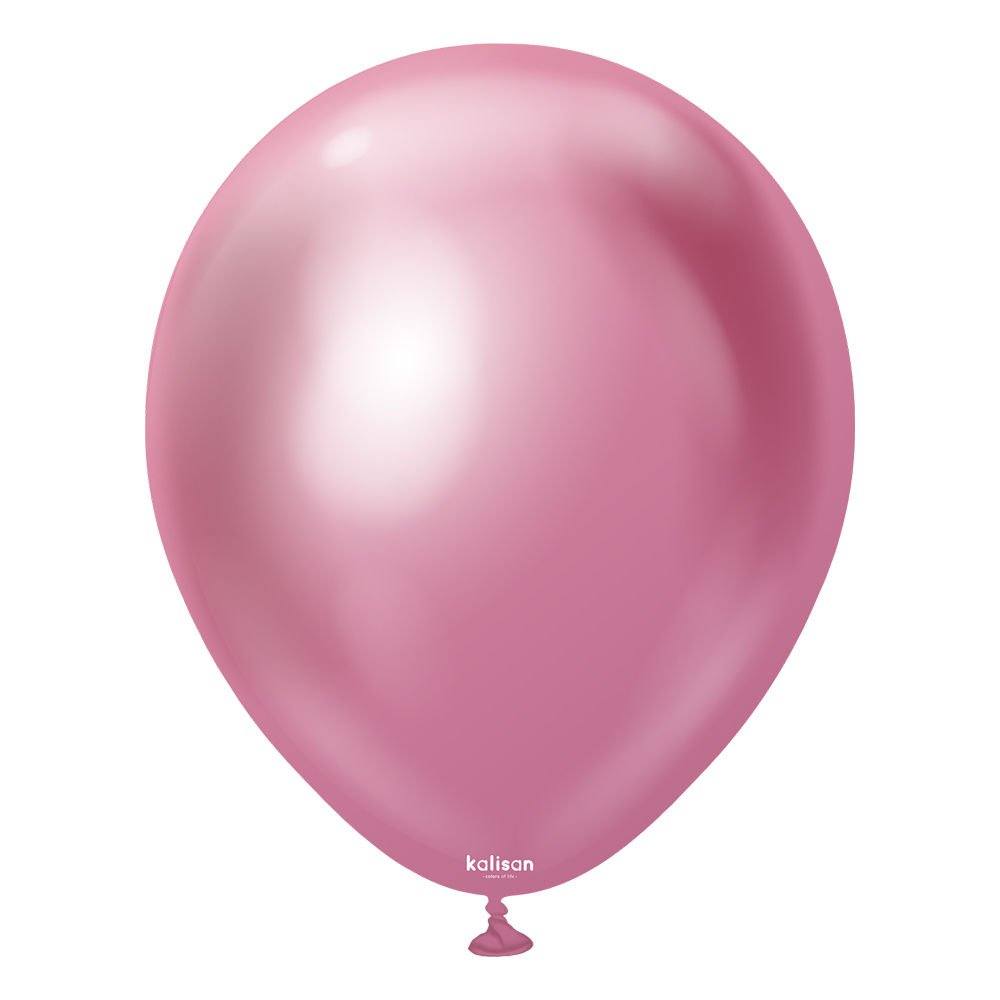 18'' Mirror(Krom) Balon Pembe 5'li