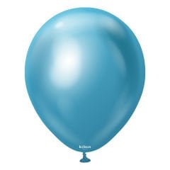 18'' Mirror(Krom) Balon Mavi 3'lü