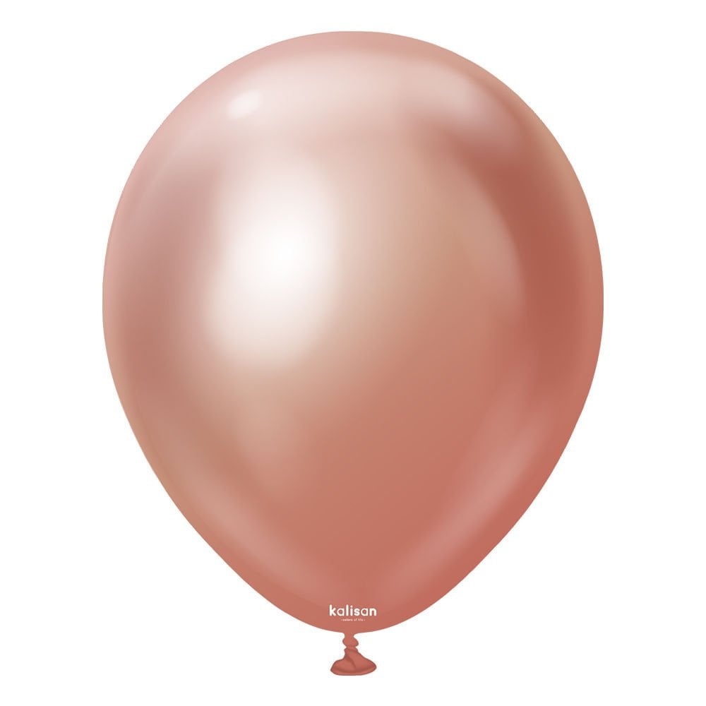 18'' Mirror(Krom Rose Gold) Balon Gül Kurusu 5'li