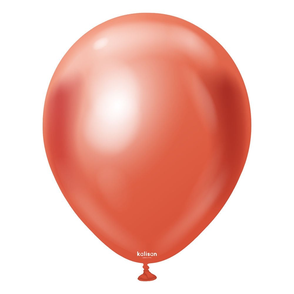 18'' Mirror(Krom) Balon Kırmızı 3'lü