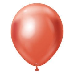 18'' Mirror(Krom) Balon Kırmızı 3'lü