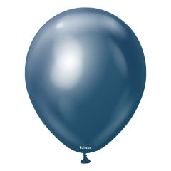 18'' Mirror(Krom) Balon Gece Mavisi 3'lü