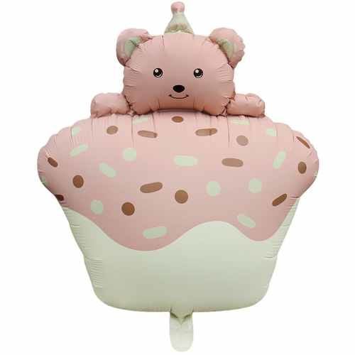 KEK FOLYO BALON RETRO PEMBE RENK