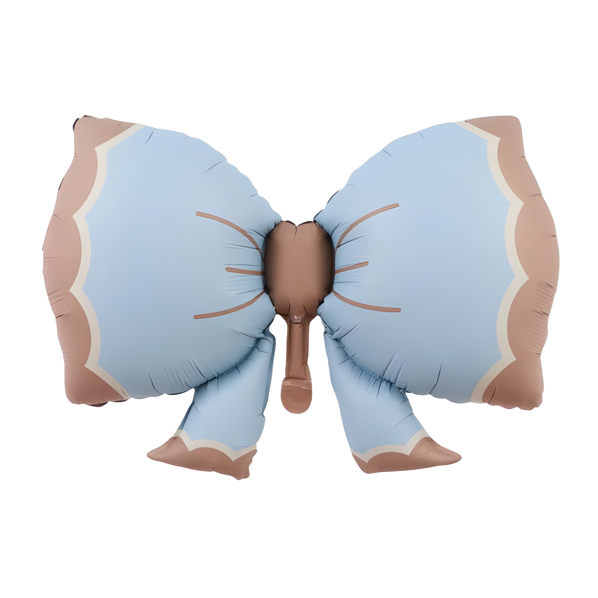 RETRO MAVİ FİYONK FOLYO BALON