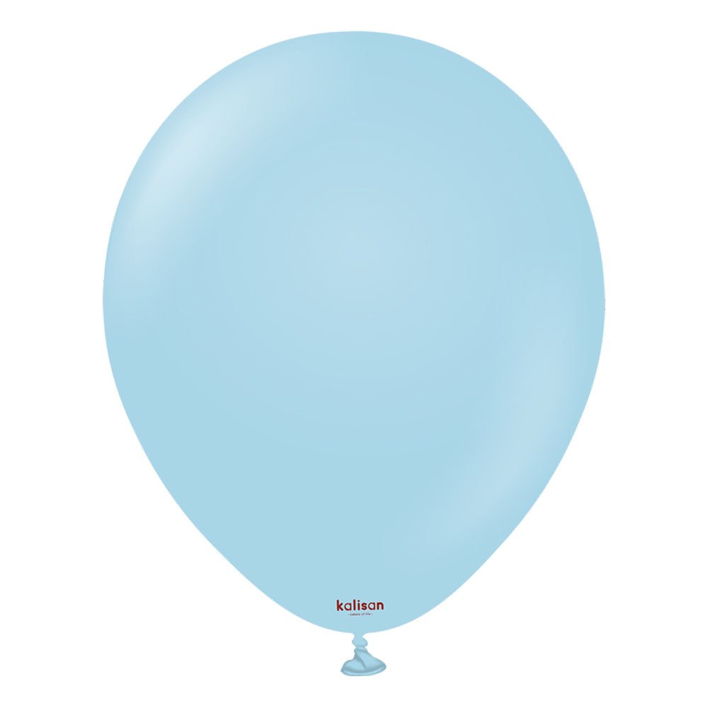18'' Makaron Balon Mavi 3'lü