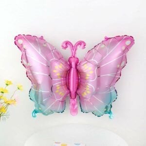 BENEKLİ PEMBE KELEBEK FOLYO BALON 8699