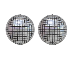 2 Lİ DİSKO TOPU FOLYO BALON