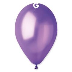11''METALİK MOR BALON 100'LÜ