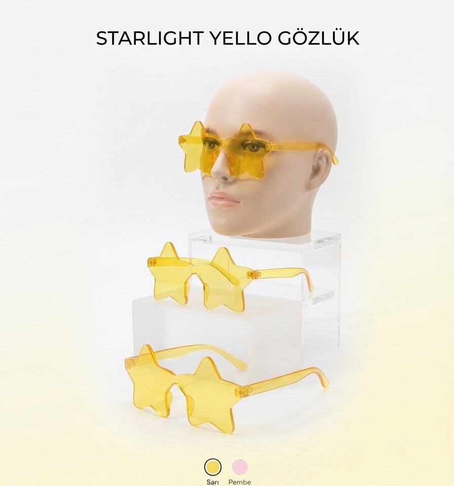 SARI YILDIZ GÖZLÜK