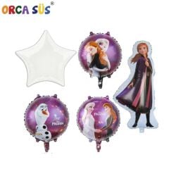 FROZEN 5 Lİ SET FOLYO BALON