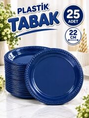 PLASTİK TABAK LACİVERT