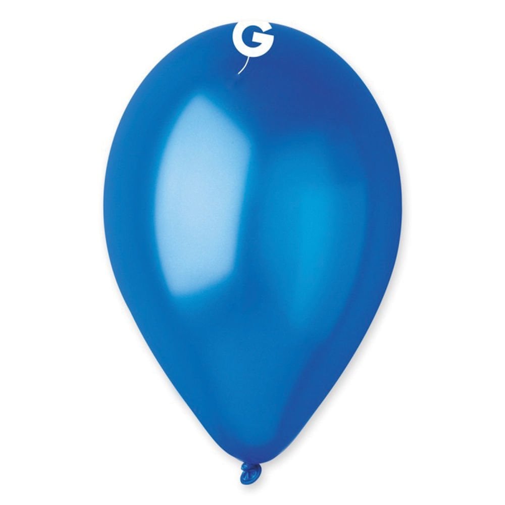 11''METALİK LACİVERT BALON 100'LÜ
