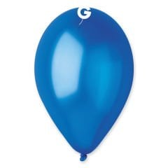 11''METALİK LACİVERT BALON 100'LÜ