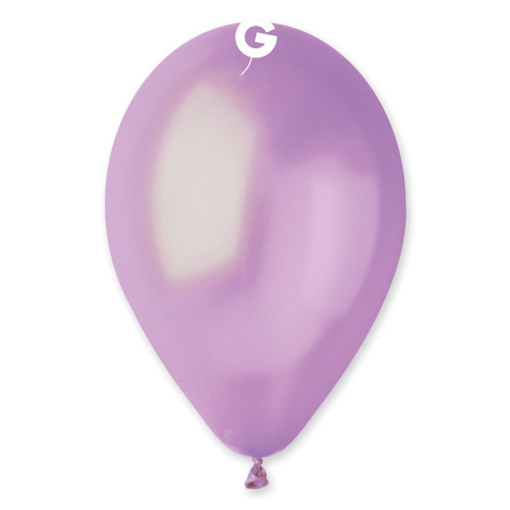 11''METALİK LİLA BALON 100'LÜ