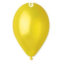 11''METALİK SARI BALON 100'LÜ