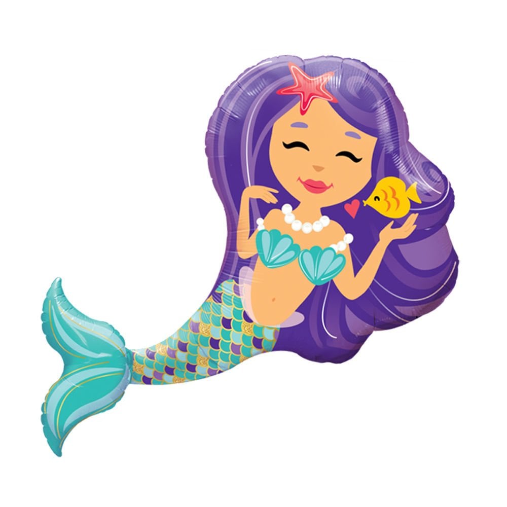 DENİZ KIZI FOLYO BALON