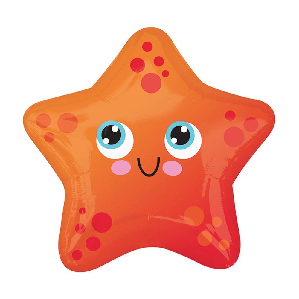 SEVİMLİ DENİZ YILDIZI FOLYO BALON