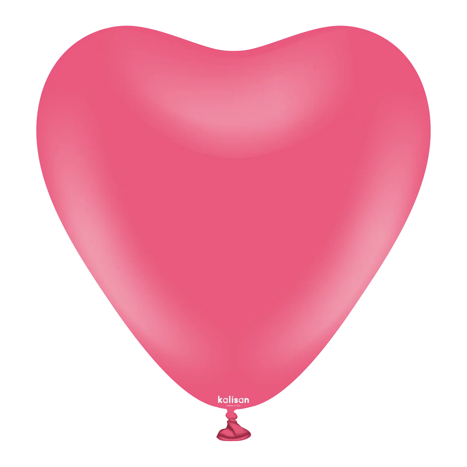 12''Kalp Fuşya Balon 25 li