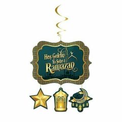 ASMALI TAVAN SÜS HOŞGELDİN RAMAZAN 130*33 cm