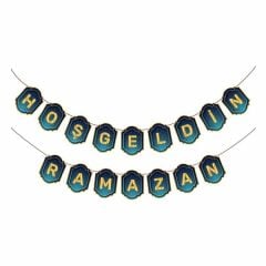 HOŞGELDİN RAMAZAN YALDIZLI BANNER LACİVERT