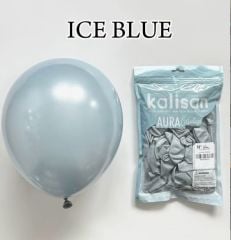 12'' Aura Balon Ice Blue 50'li