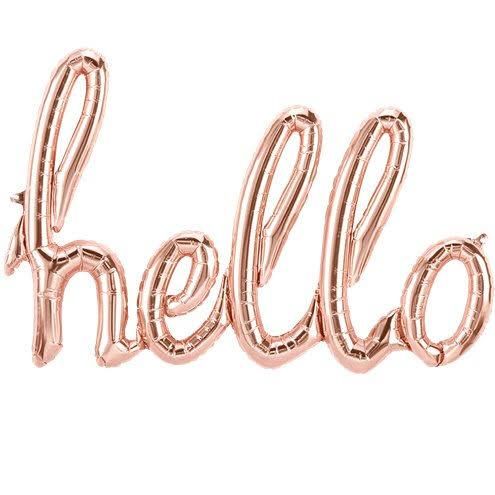 HELLO ROSE EL YAZISI FOLYO BALON